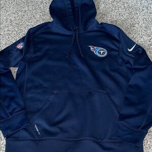 Tennessee Titans thermafit navy Nike men’s hoodie size medium